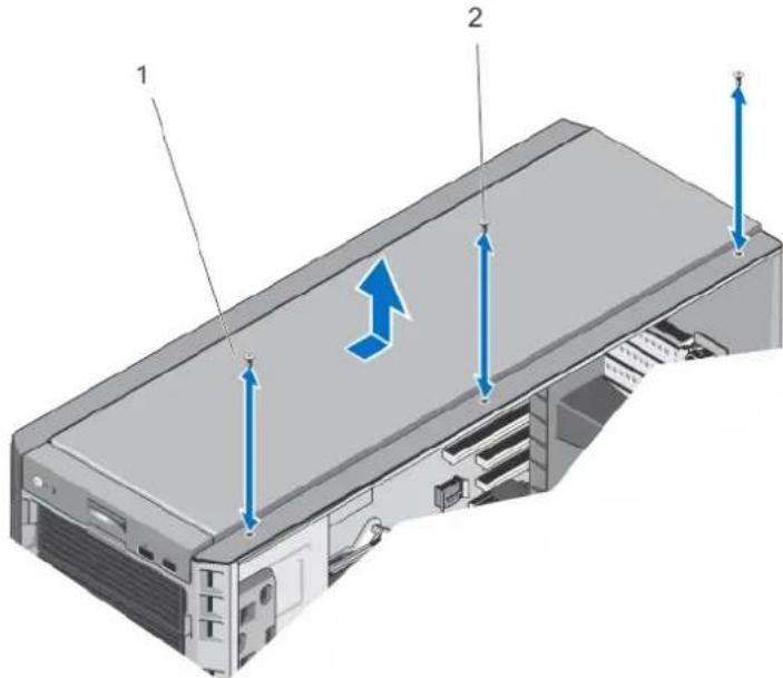 DELL 17154738.2-5 - Préparation d'un système à la conversion du mode Tower (Tour) vers le mode Rack - 1