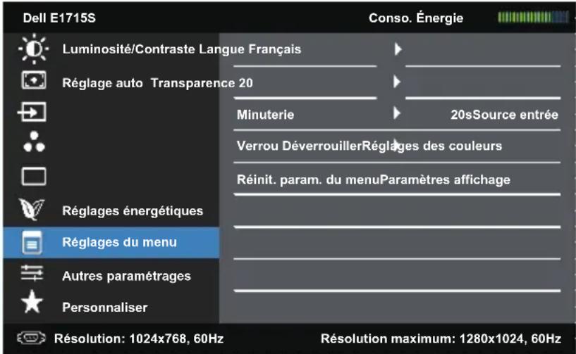 DELL E Series E1715S - Modes des préréglés - 6