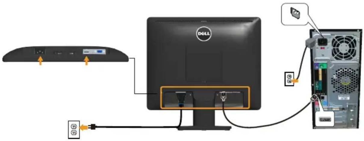 DELL E Series E1715S - ATTENTION : Avant de débuter quelque procédure que ce soit de cette section, suivez les Instructions de sécurité. - 2