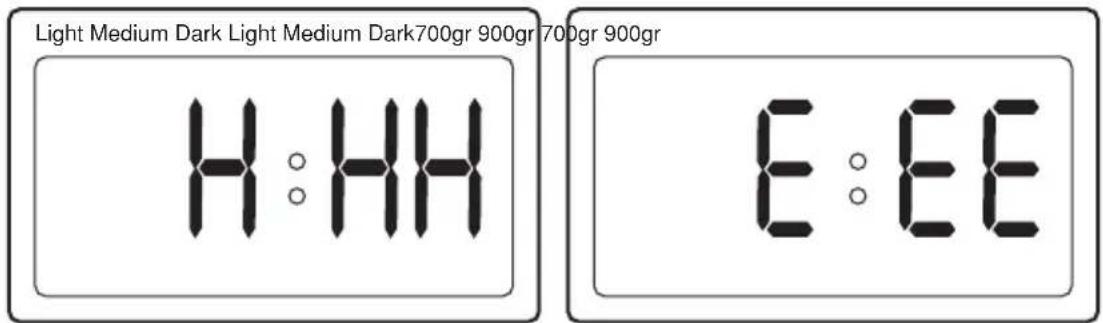 Light Medium Dark Light Medium Dark700gr 900gr700gr 900gr H:HH E:EE