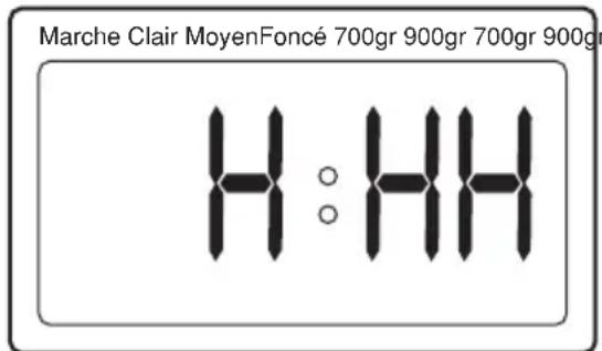 Marche Clair MoyenFoncé 700gr 900gr 700gr 900gr H : HH