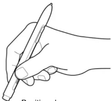 WACOM Bamboo CTH-461SE - TENUE DU STYLET - 3
