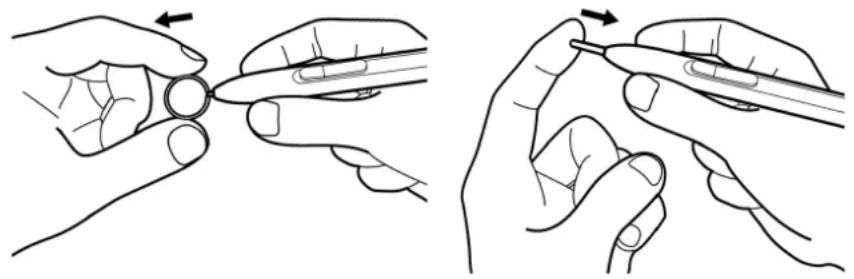 WACOM Bamboo CTH-461SE - REEMPLACEMENT DE LA POINTE DU STYLET - 3