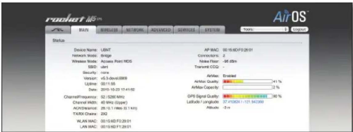 Ubiquiti Networks PicoStationM2HP - Acceso a AirOS - 3
