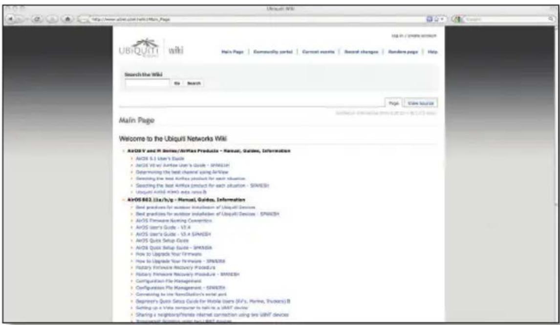 Ubiquiti Wiki Main Page | Community portal | Correct events | Record changes | Random page | Help Search the Wiki Go Search Page View Guide Main Page Welcome to the Ubiquiti Networks Wiki • AirOS V and M Series/AirMax Products - Manual, Guide, Information • AirOS S.1 User's Guide • AirOS V-My AirMax…