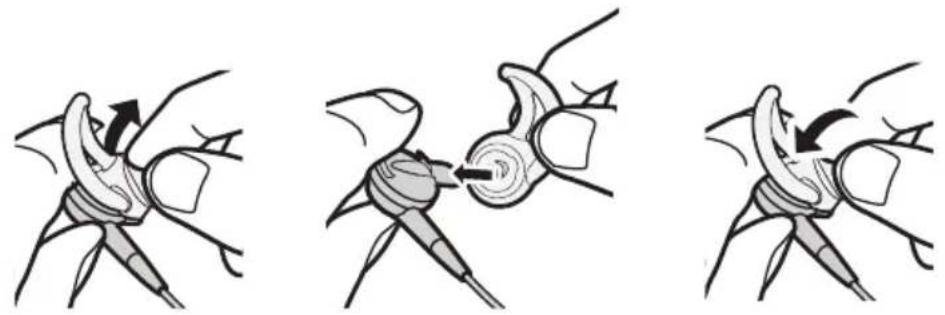 BOSE SoundTrue in-ear 64532 - ヘッドホンの耳への装着 - 3