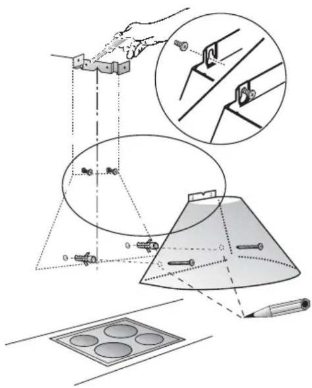 BOSCH DKE605A - Einbauen - 2