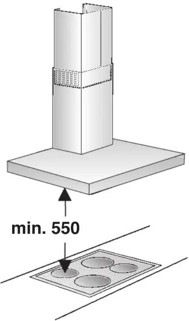 min. 550