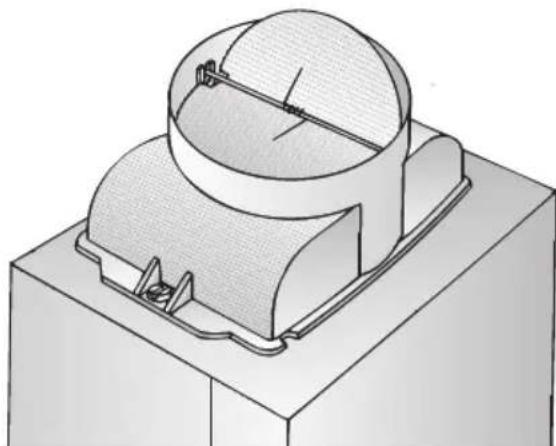 BOSCH DKE645M - Montaggio della valvola antiriflusso: - 1