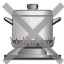 Illustration of a cooking pot with two handles and a metal stand (no text or symbols)
