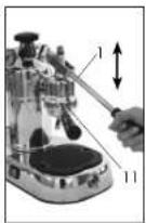 LA PAVONI Professional PRG 230V - - SUMINISTRO DEL CAFÉ - 17