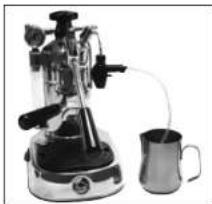 LA PAVONI Stradivari SPL 120V - - CAPPUCCINO ZUBEREITUNG - 5