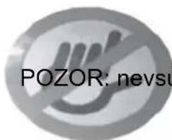 POZOR: nevsu