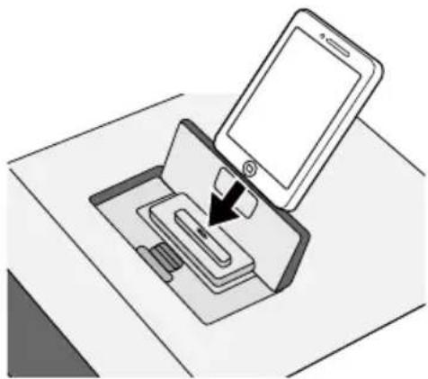 PIONEER X-CM42BTD - Connexion d'un iPod/iPhone sur le panneau supérieur (X-CM42BTD uniquement) - 3