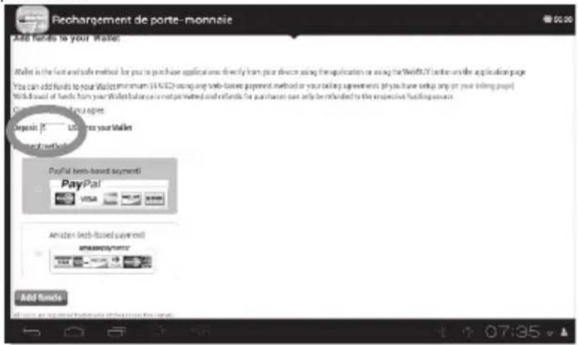 LEXIBOOK Tablet Master 2 MFC157FR - - Ajouter du crédit dans le compte - 4