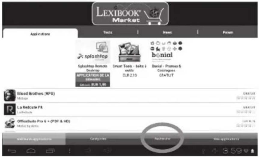 LEXIBOOK® Market Applications Tests News Forum splashfop Splashfop Remote Dusatzag Smart Tools - baite à outils EUR 2.19 bonial Banial - Promos & Catalogues GNATUT Bilob Brothers (RPG) Molage GNATUT La Redoute FK GNATUT OfficeSuite Pro G + (PDF & HD) Mobil Systems EUR 11,76 Gesamt desonts Militres e…