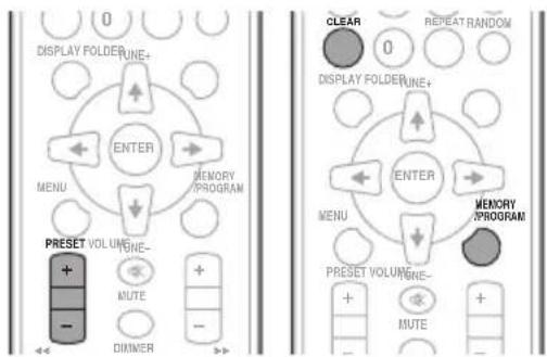 PIONEER X-HM11DAB-K - Salvataggio delle frequenze predefinite delle stazioni - 1