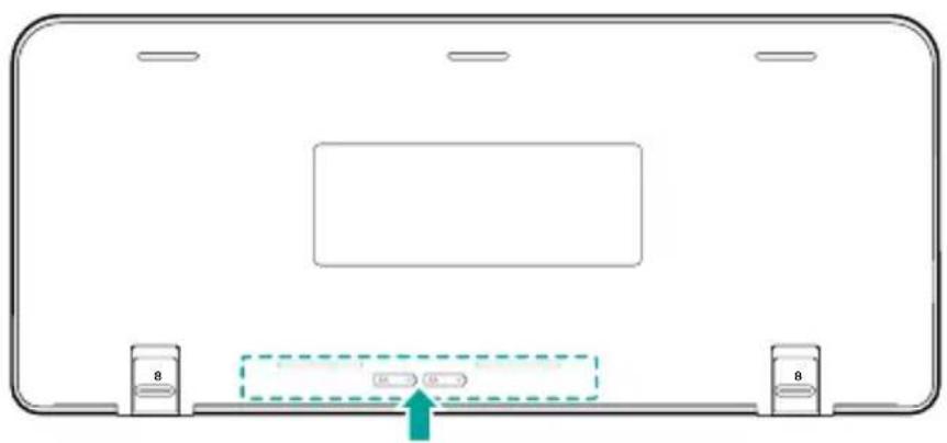 Diagram of a vehicle license plate with labeled parts and a highlighted section showing '###' and '###' indicators.
