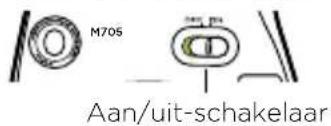M705 Aan/uit-schakelaar