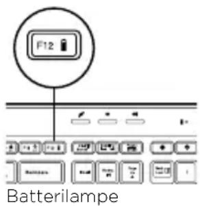 F12 Batterilampe