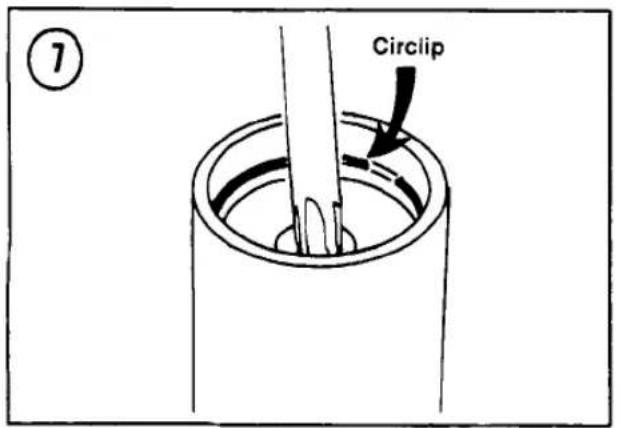 ⑦ Circlip