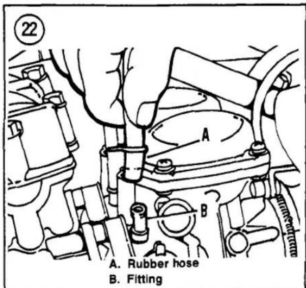 A. Rubber hose B. Fitting