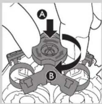 A B