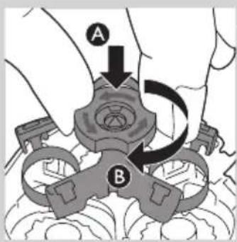A B