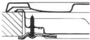 Cross-sectional technical diagram of a mechanical assembly (no visible text or labels)