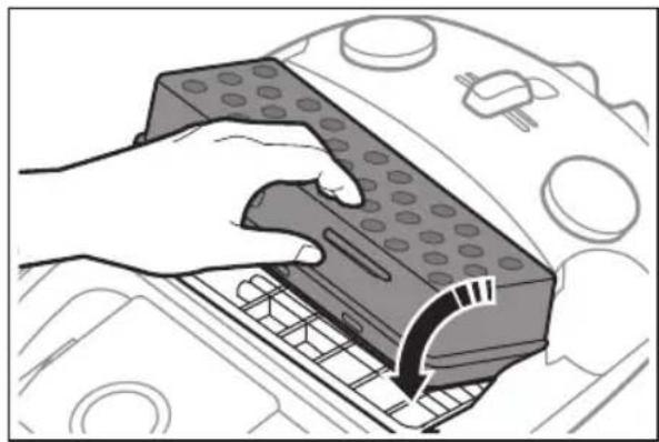 SAMSUNG SC07F30WJ - ЧИСТКА ВЫПУСКНОГО ФИЛЬТРА - 3