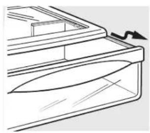 GE RCE24KHBFSS - Rimozione dei cassetti. - 1