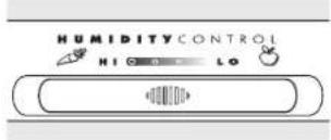 HUMIDITY CONTROL HI ● 0 ● LO