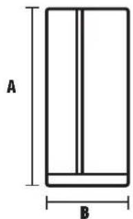 A B