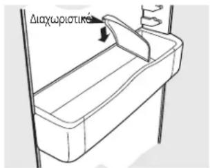 GE RCE24KHBFSS - Πληροφορίες σχετικά με τα ράφια και τους αποθηκευτικούς χώρους. - 1