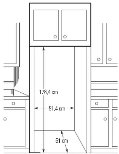 178,4 cm 91,4 cm 61 cm