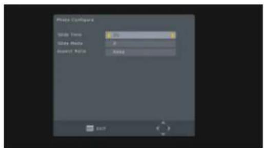 Photo Configure Slide Time Slide Mode Impact Ratio None
