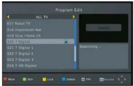 Program Edit ALL TV 017 Rebel TV 018 Inspiration Net 019 Vive Pritalia Ch 020 ? Digital 021 ? Digital 1 022 ? Digital 2 023 ? Digital 3 024 ? HD Digital Searching... Move Help Cancel Delete Cancel Refresh