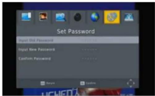 Set Password Input Old Password Input New Password Confirm Password