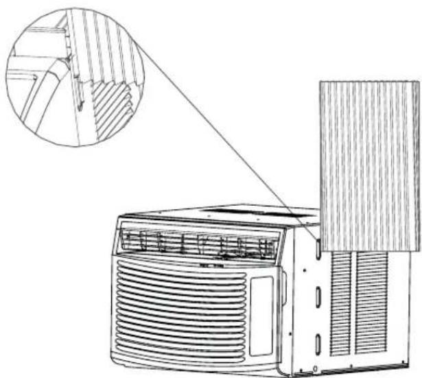 HAIER ESA412K - Install Side Curtains - 2