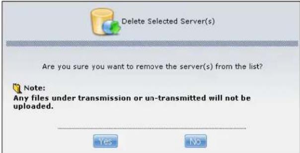 ZYXEL NSA325 v2-8T - The FTP Uploadr Screen - 3