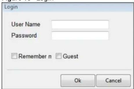 Login User Name Password Remember n Guest Ok Cancel