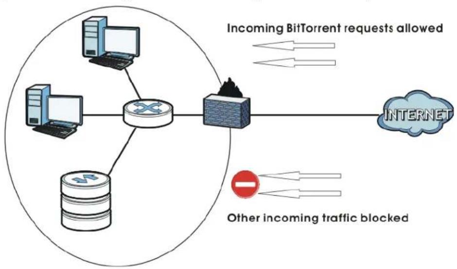 ZYXEL NSA325 v2-8T - P2P Download and Your Firewall - 2