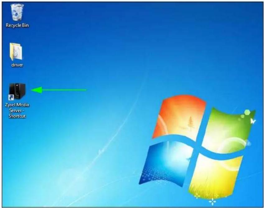 Recycle Bin driver Zyvel Media Server - Shortcut