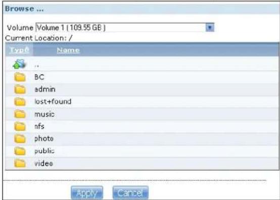 ZYXEL NSA325 v2-8T - Restore Archive: Step 3 - 4