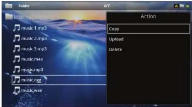 PHILIPS PicoPix PPX3614TV - Marquer la totalité d'un dossier - 1