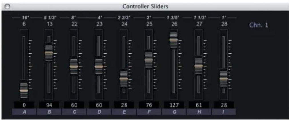 Kurzweil PC3LE8 - CC Sliders - 1