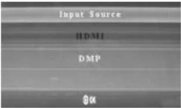 Input Source HDMI DMP 0x
