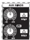 BEHRINGER Xenyx X1204USB - Aux skickar 1 och 2 - 1