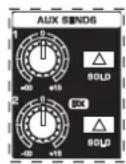 BEHRINGER Xenyx X1204USB - Aux envía 1 y 2 - 1