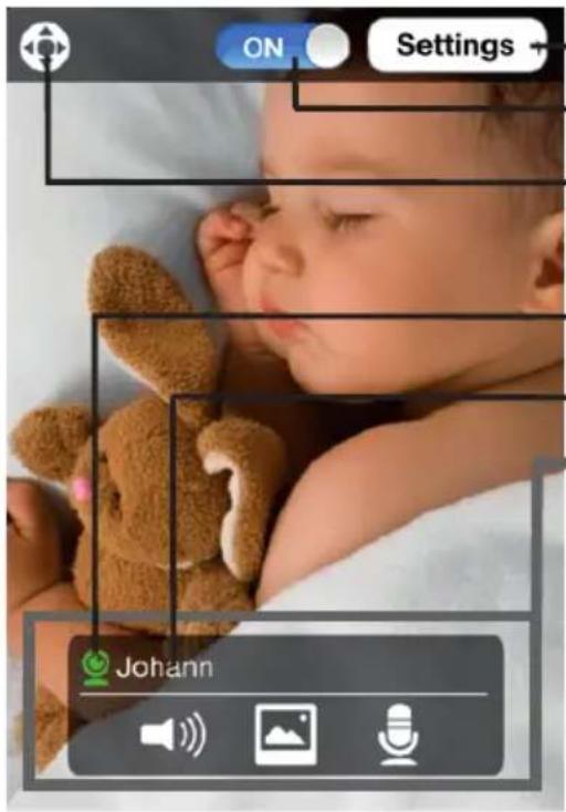 MEDISANA Smart Baby Monitor - Aplicación resumida - 1